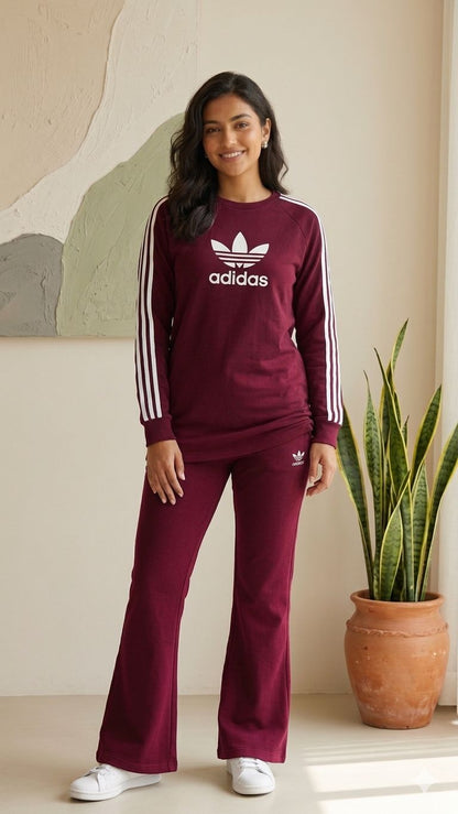 طقم نسائي adidas
