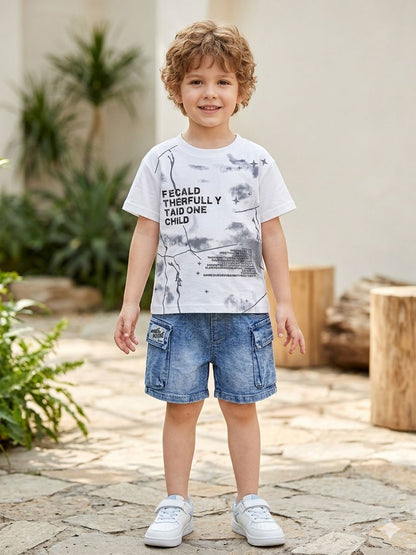 طقم صيفي للاولاد